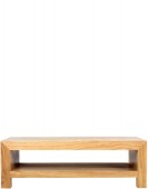 Cube Oak Modern Coffee Table