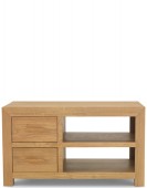 Cube Oak TV Cabinet