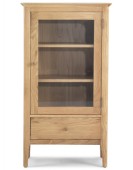 Hayman Oak Glazed Bookcase