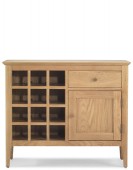 Hayman Oak Winerack Sideboard