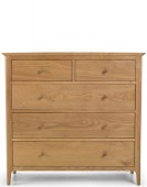 Kassay Oak 2 over 3 Chest of Drawers