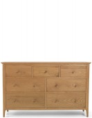 Kassay Oak 3 over 4 Chest of Drawers