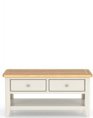 Harlyn Painted Coffee Table 2 Drawers