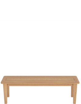 Halmstad Natural Oak Dining Bench