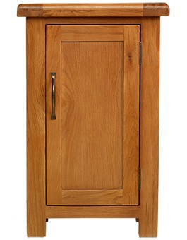 Barham Oak Petite 1 Door Cabinet