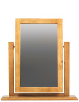 Devon Pine Dressing Table Vanity Mirror