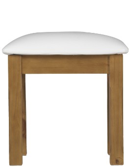 Essentials Pine Dressing Table Stool