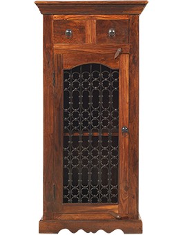 Jali Sheesham Hi-Fi Cabinet