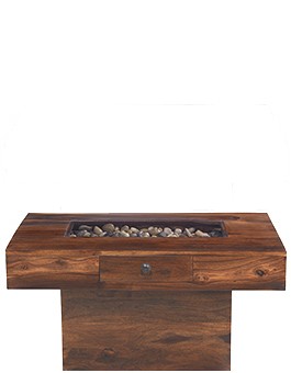 Jali Sheesham Large Pebble Coffee Table