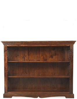 Jali Sheesham Low Bookcase