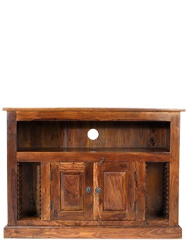 Jali Sheesham Chunky TV Stand