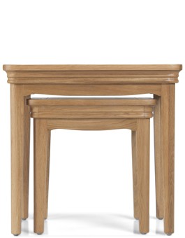 Kilmar Natural Oak Living & Dining Nest Of 2 Tables