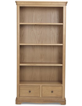 Kilmar Natural Oak Living & Dining Large Bookcase