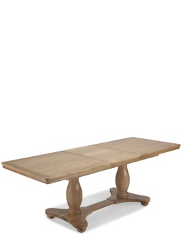 Kilmar Natural Oak Living & Dining Pedestal Ext Dining Table 180/230