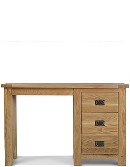 Rustic Oak Dressing Table