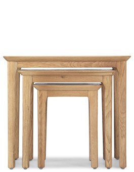 Hayman Oak Nest of 3 Tables