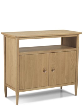 Skiena Oak Open Sideboard