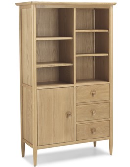 Skiena Oak Display Cabinet