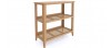 Halmstad Natural Oak Open Bookcase