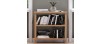 Halmstad Natural Oak Open Bookcase