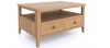 Halmstad Natural Oak 2 drawer Coffee Table