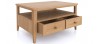 Halmstad Natural Oak 2 drawer Coffee Table