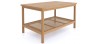 Halmstad Natural Oak Coffee Table Angle