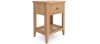 Halmstad Natural Oak Lamp Table