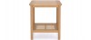 Halmstad Natural Oak Side Table