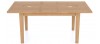 Halmstad Natural Oak Extending Dining Table