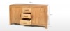 Cube Solid Oak Large Sideboard Dimensions