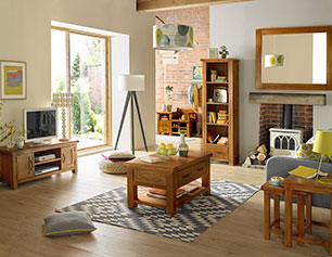 Sheesham Furniture Lifestyle, Pine Living Room Furniture