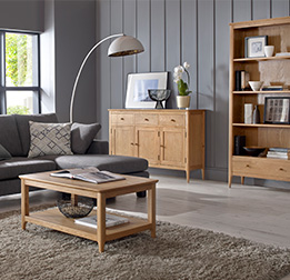 Oak Living Room Ranges